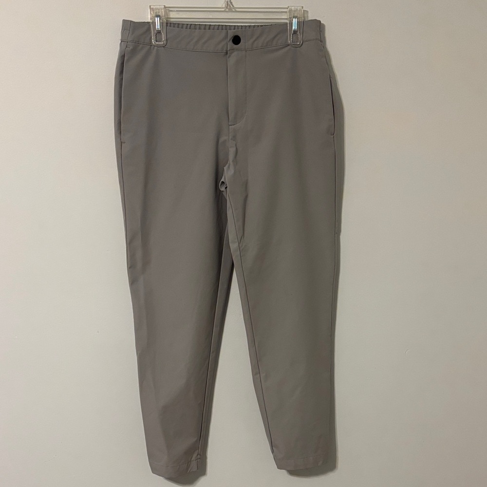 Banana Republic Men's Gray 100% Polyester Chinos
